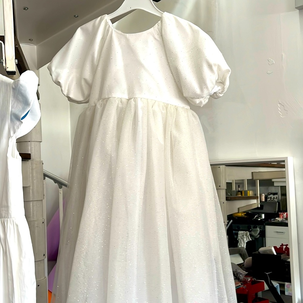 Jacadi White Formal Kids Dress